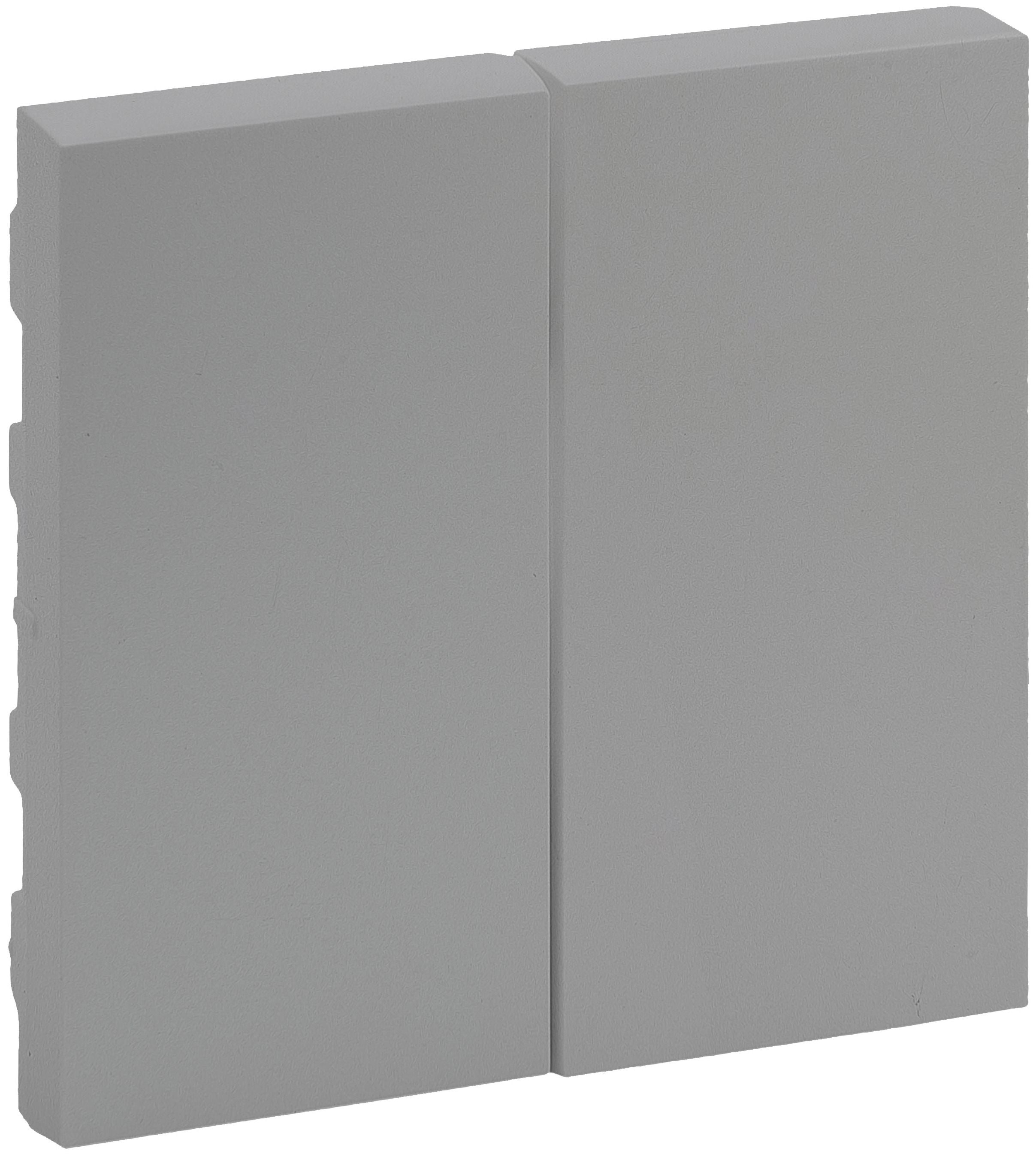 Legrand 864305 Wippe Serienschalter Niloe Step Aluminium