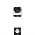 Zumtobel PANOS INF Q100L 15W LED930 LDO SP-BK WH LED Decken-EBleuchte 60816811