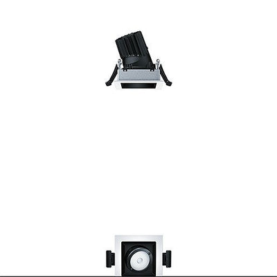 Zumtobel PANOS INF Q68V 10W LED930 LDO SP-BK WH LED Decken-EBleuchte 9 60816929