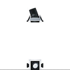 Zumtobel PANOS INF Q68V 10W LED930 LDO FL-BK WH LED Decken-EBleuchte 9 60816935
