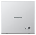 Jung AL2990KO5T Wippe Symbol Tür m.Lichtleiter LS Aluminium