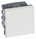 Legrand 077063 Wechselschalter 2polig 20A 2-modulig Mosaic ultaweiß