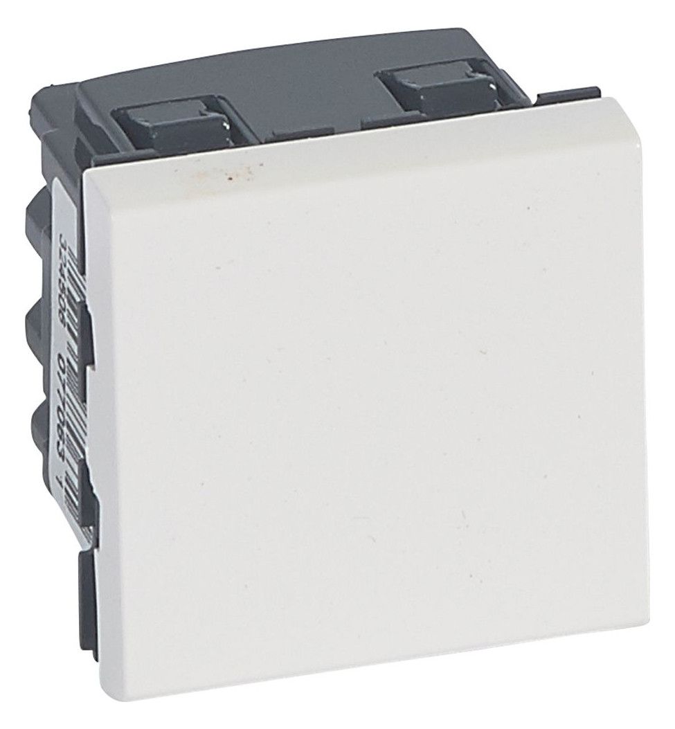 Legrand 077063 Wechselschalter 2polig 20A 2-modulig Mosaic ultaweiß