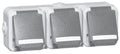 Peha D 6633 WAB NA Steckdose SCHUKO 3f grau Beschriftung-f. 00305311