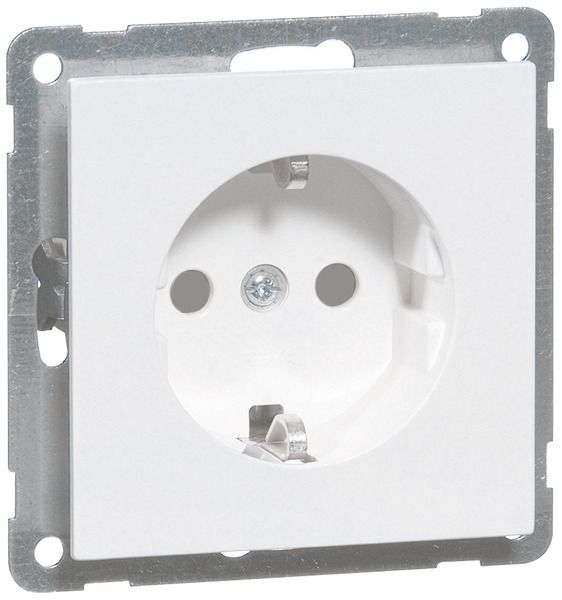 Peha D 20.6511.022 EK6 Steckdose SCHUKO Nova rw m.Steckklemmen 00072021