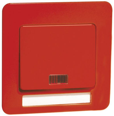 Peha D 81.640.36 GLK NA Wippe rot Beschrift.-f. rote Linse 00182181