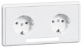 Peha D 95.6512/3.02 NA Steckdose SCHUKO 2f reinweis Beschrift.-f. 00797711