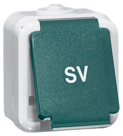 Peha D 6620 WAB GN SV Steckdose SCHUKO grün 00803011