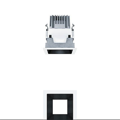 Zumtobel P-INF Q100H LED750-940 LDO BK WH LED Decken-Einbauleuchte 60817964