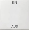GIRA 861403 Wippe Aufdruck EIN/AUS System 55 Reinweiß glänzend