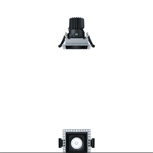 Zumtobel PANOS INF Q68V 10W LED940 LDO FL-BK TL LED Decken-EBleuchte 9 60816939