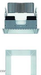 Zumtobel P-INF Q140H LED1000-940 LDO SM TL LED Decken-Einbauleuchte 60818200