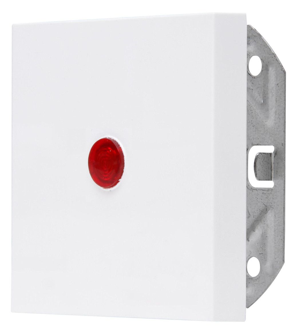 Kopp 490043006 HK07 Flächenwippe m.Linse rot arktisweiß matt