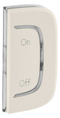 Legrand 755548 Wippe 1M rechts ON-OFF Valena Allure mandelweiß