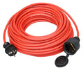 Kopp 147425047 Gummi verl Schuko Gummi Stecker u.Schuko Gummi Kuppl.m.25m ltg