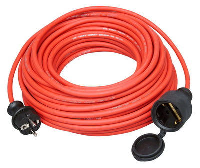 Kopp 147425047 Gummi verl Schuko Gummi Stecker u.Schuko Gummi Kuppl.m.25m ltg