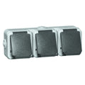 Peha D 6633 WAB Steckdose SCHUKO 3f grau 00306311