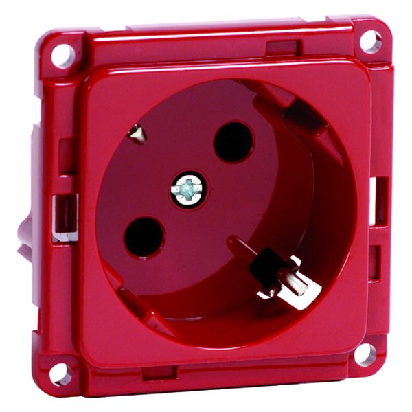 Peha D 6611.36 ME WI Steckdose SCHUKO Einbau rot 45° 00248911