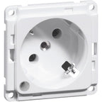 Peha D 6711.02 WI LED/4 Steckdose SCHUKO Einbau reinweis 45° 00634111