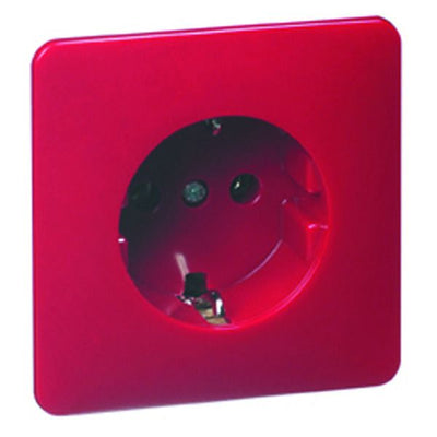Peha D 80.6611 RD Steckdose SCHUKO rot 00555011