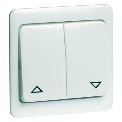 Peha D 80.244 JR W Wippe Gruppentaster weis Symbol Auf u. Ab 00177611