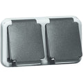 Peha D 6632 WAB O.D. Steckdose SCHUKO 2f grau ohne Dose 00312751