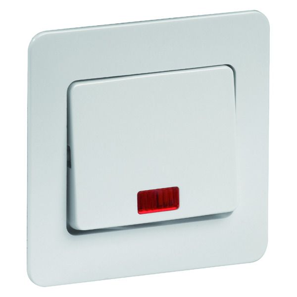 Peha D 81.640.02 GLK Wippe reinweis rote Linse 00215511