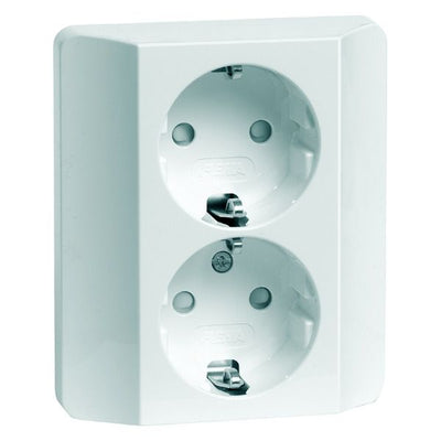 Peha D 80.6512 SI W Steckdose SCHUKO 2f weis 00491611