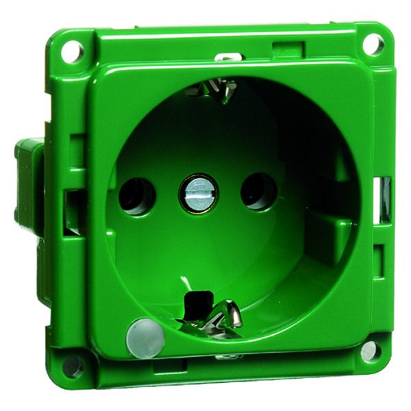 Peha D 6511.42 ME LED/4 Steckdose SCHUKO Einbau grün LED 00269711