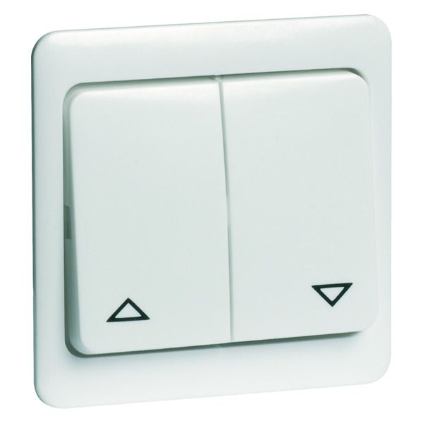 Peha D 80.244.02 JR Wippe Gruppentaster reinweis Symbol Auf u. Ab 00189311