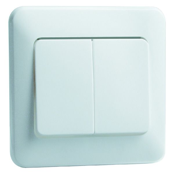 Peha D 80.645V W Wippe weis volle Abdeckplatte Serie 00125511