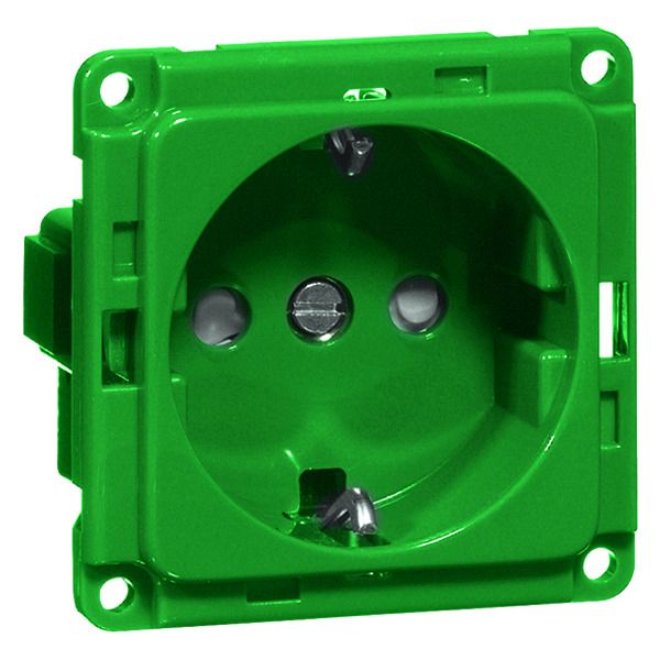 Peha D 6511.42 ME Steckdose SCHUKO Einbau grün 00264611