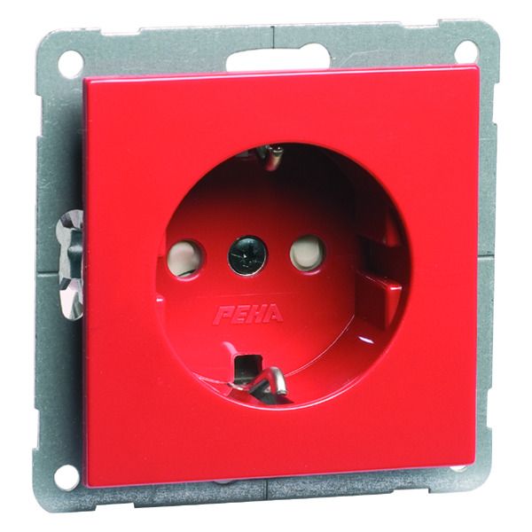 Peha D 20.6511.362 Steckdose SCHUKO RD ohne Krallen 00019021