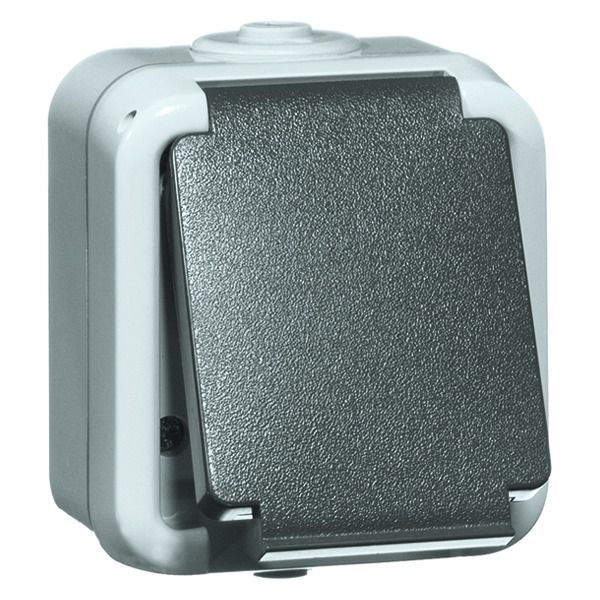 Peha D 6620 WAB SI Steckdose SCHUKO grau 00306411
