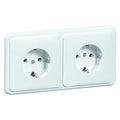 Peha D 80.6512/3 W Steckdose SCHUKO 2f weis 00495911