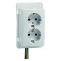Peha H 6602/HAF-N Steckdose SCHUKO 2f WH passend auf eine H.A.F. Dose 00495321