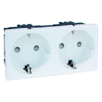 Peha D 6212.02 EMS SI Steckdose SCHUKO 2f. reinweis 00414511