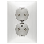 Peha D 11.6512.70 SI Steckdose SCHUKO 2f alu 00317471