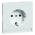 Peha D 95.6511.70 SI NA Steckdose SCHUKO alu Beschriftung-f. 00314611