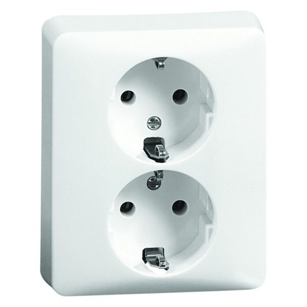 Peha H 80.6512 W Steckdose SCHUKO 2f weis 00482921