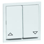 Peha D 20.644.022 Wippe WH Symbol Auf u. Ab Grundelem. Schraubanschl. 00025111