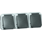 Peha D 6633 WAB O.D. Steckdose SCHUKO 3f grau ohne Dose 00312771