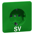 Peha D 80.6611 GN SV Steckdose SCHUKO grün 00800011
