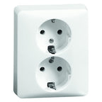 Peha H 80.6512.02 Steckdose SCHUKO 2f reinweis 00491821