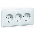 Peha D 80.6513 W Steckdose SCHUKO 3f weis 00496211
