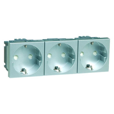Peha D 6213.70 EMS SI Steckdose SCHUKO 3f. alu 00516311