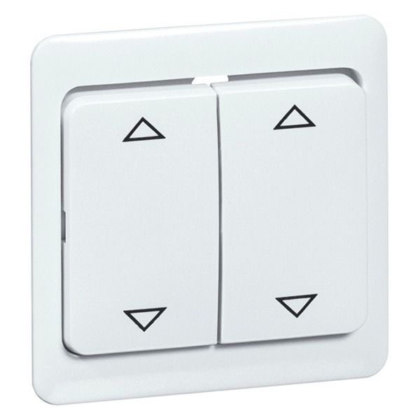 Peha D 80.244 T W Wippe Gruppentaster weis Symbol Auf u. Ab 00177211