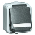 Peha D 6620 WAB GLK NA Steckdose SCHUKO grau Beschrift.-f. Kontrolll. 00333911