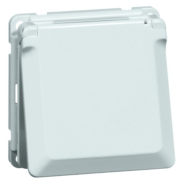 Peha D 6711.02 K Steckdose SCHUKO Einbau reinweis Klappdeckel 00602111