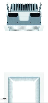 Zumtobel PANOS EVO Q140H 15W LED840 SWI FAL WH LED Einbauleuchte 60815914